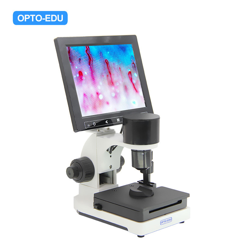 OPTO EDU A33.0220 Microcirculation Microscope 480x Nail Checking With 8" LCD Screen