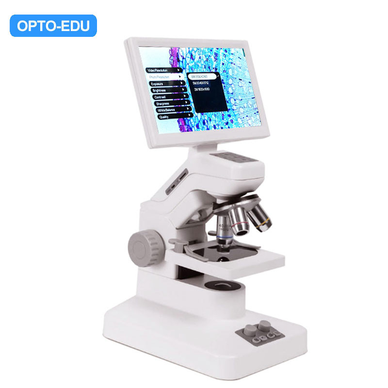OPTO-EDU A33.5130 7" LCD Digital Microscope 55x-550x Magnification 8.0M CMOS