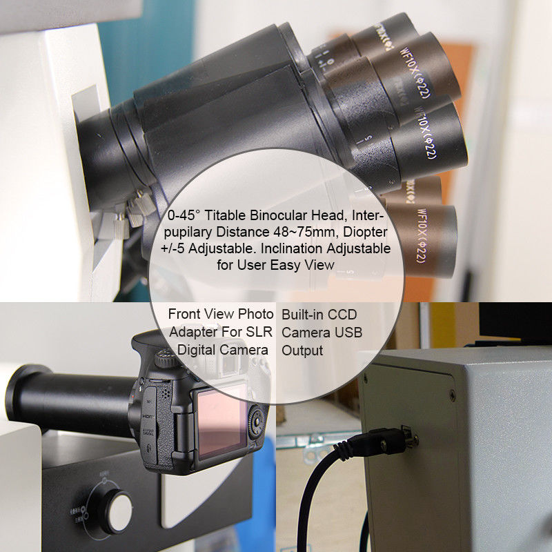 Motorized Digital Forensic Comparison Microscope OPTO-EDU A18.1829 Binocular